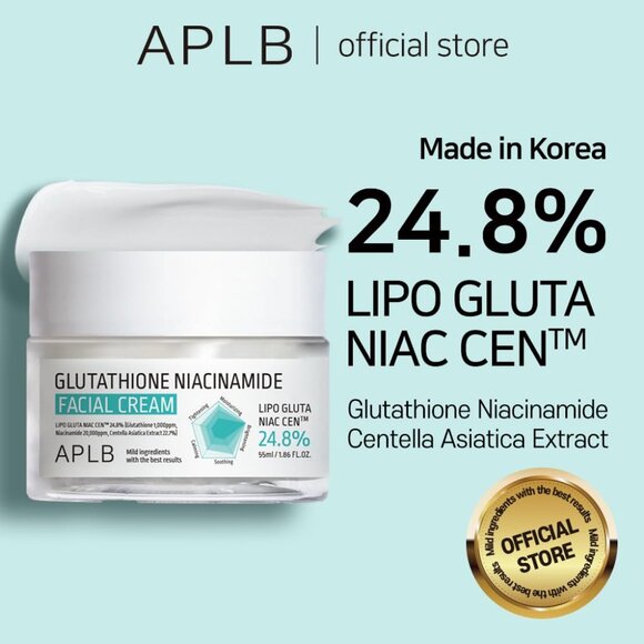 APLB Glutathione Niacinamide Facial Cream | LIPO GLUTA NIAC CEN™ 24.8% 1.86 FL.O - Picture 2 of 9